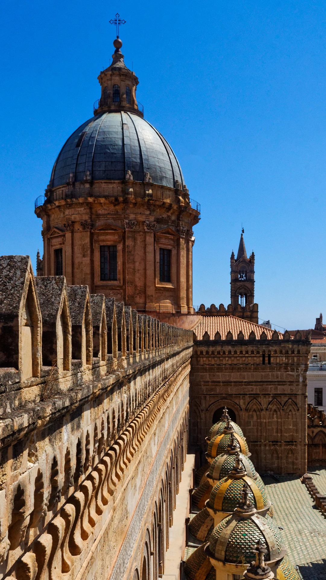 Cattedrale di Palermo dal tetto